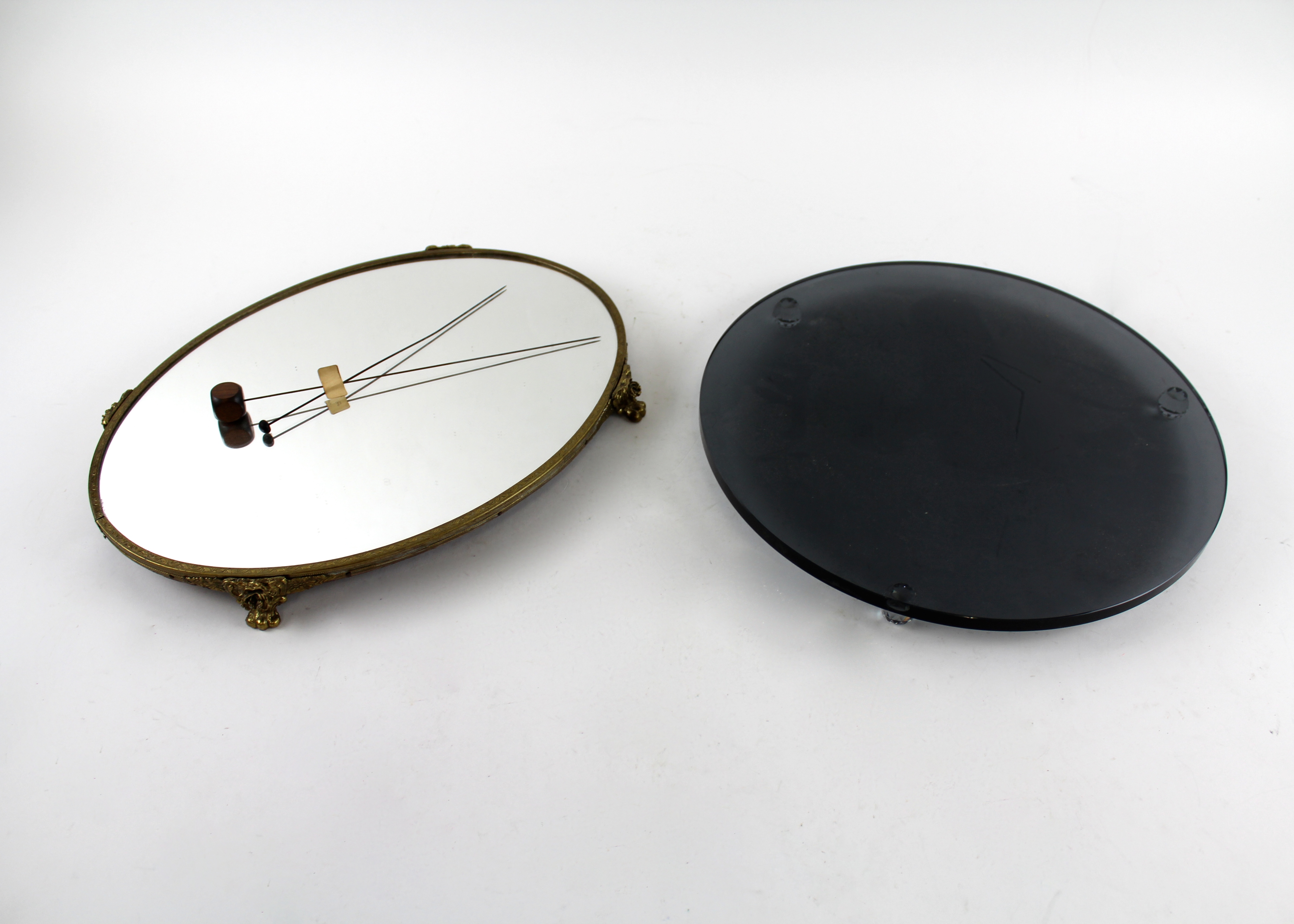 Two Dresser Trays and a Hat Pin