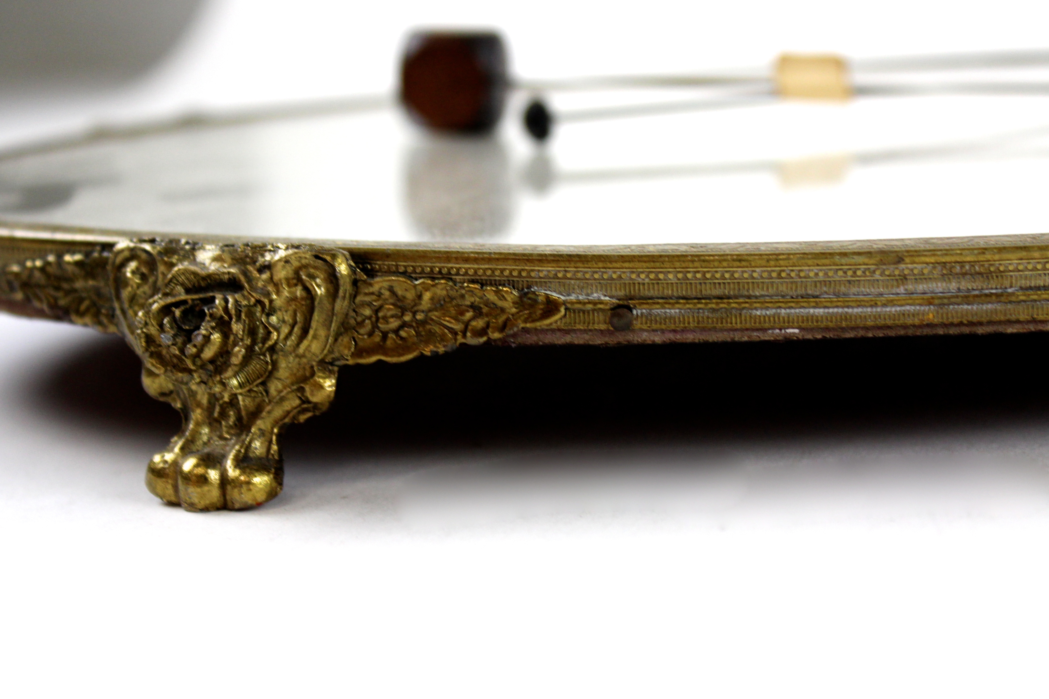 Two Dresser Trays and a Hat Pin