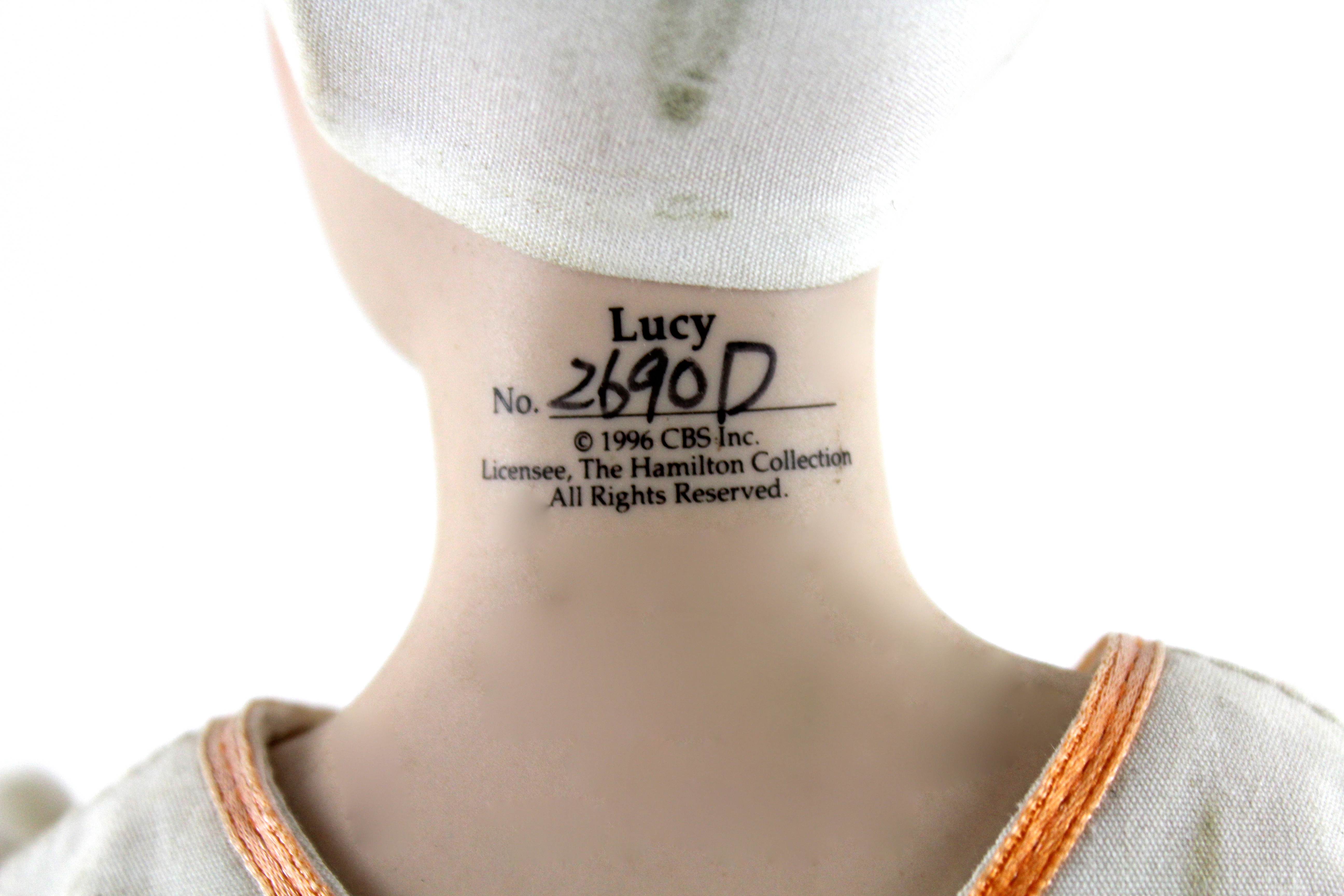 Lucille Ball Doll on Stand