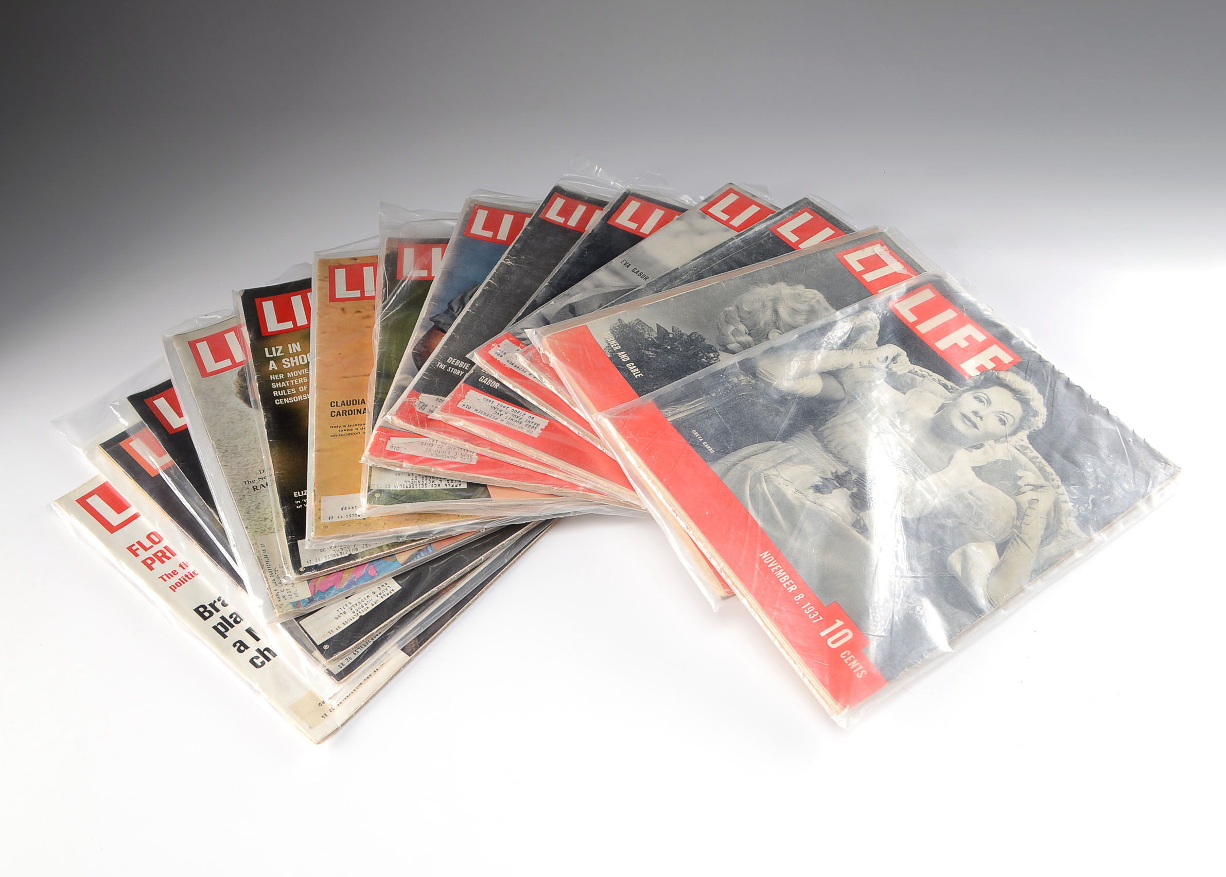 Collection of Vintage LIFE Magazines