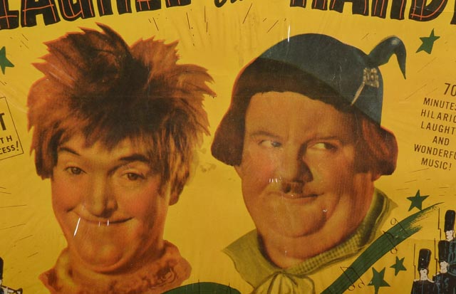Vintage Reprint Laurel and Hardy Movie Poster