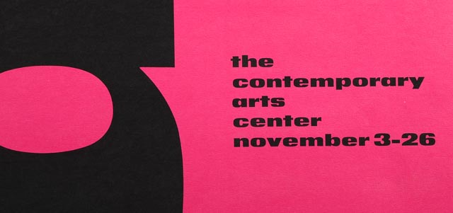 Noel Martin Poster for Antioch Faculty Show