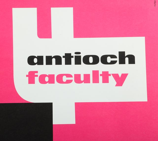 Noel Martin Poster for Antioch Faculty Show