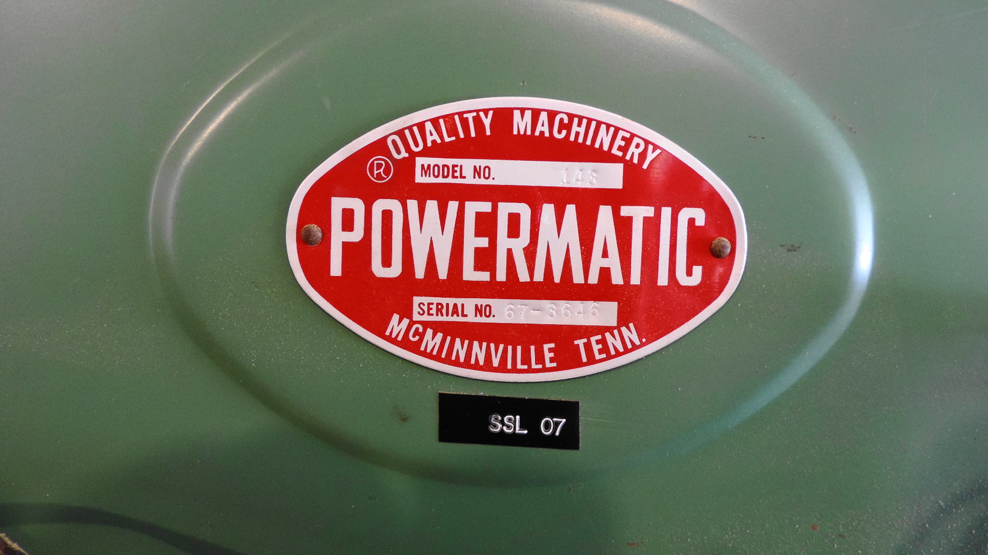 Vintage Powermatic Bandsaw