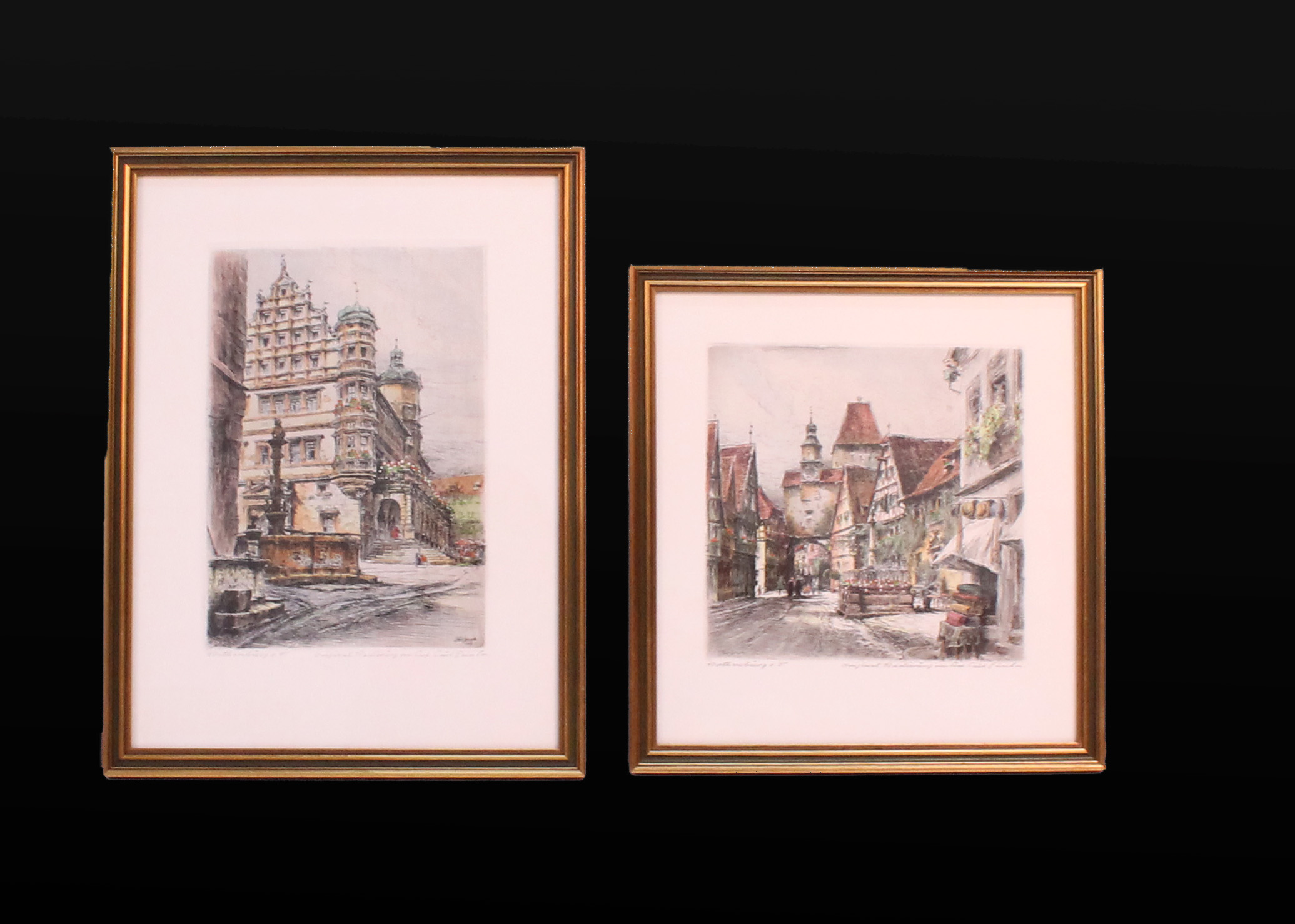 Paul Geissler Original Etchings