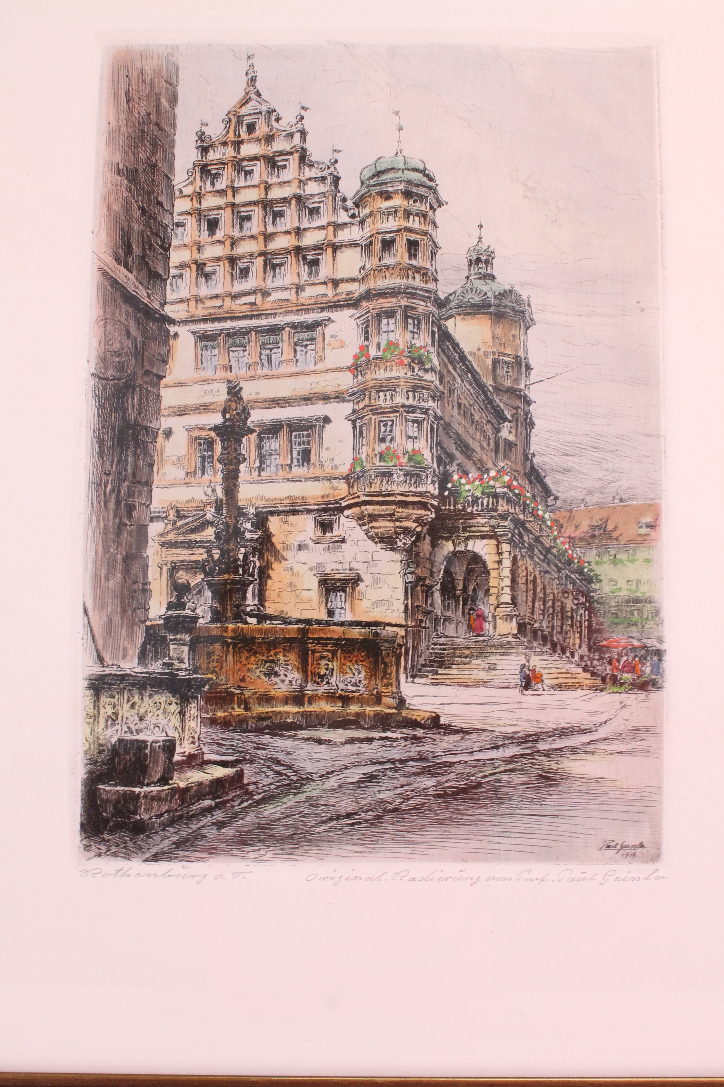 Paul Geissler Original Etchings