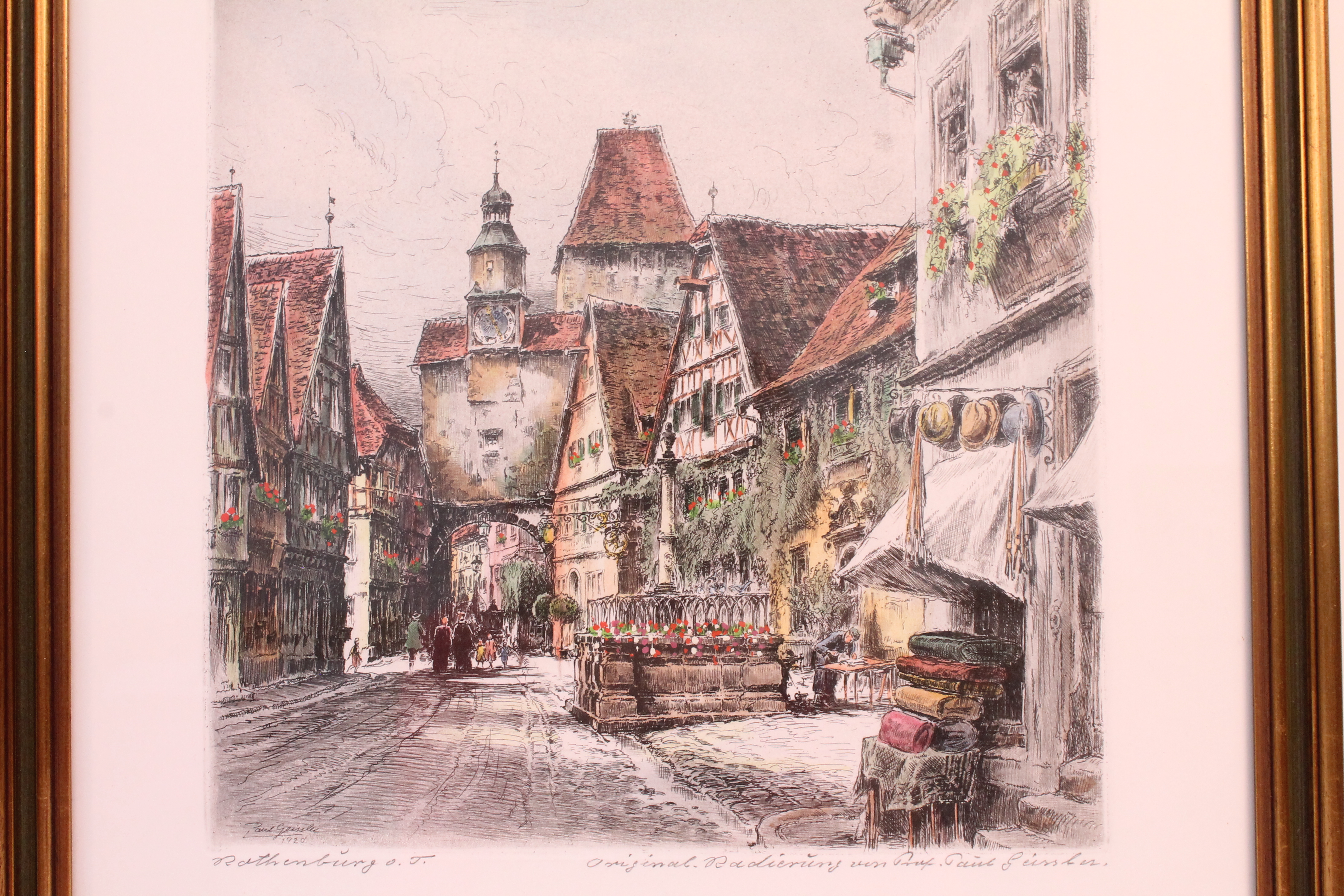 Paul Geissler Original Etchings