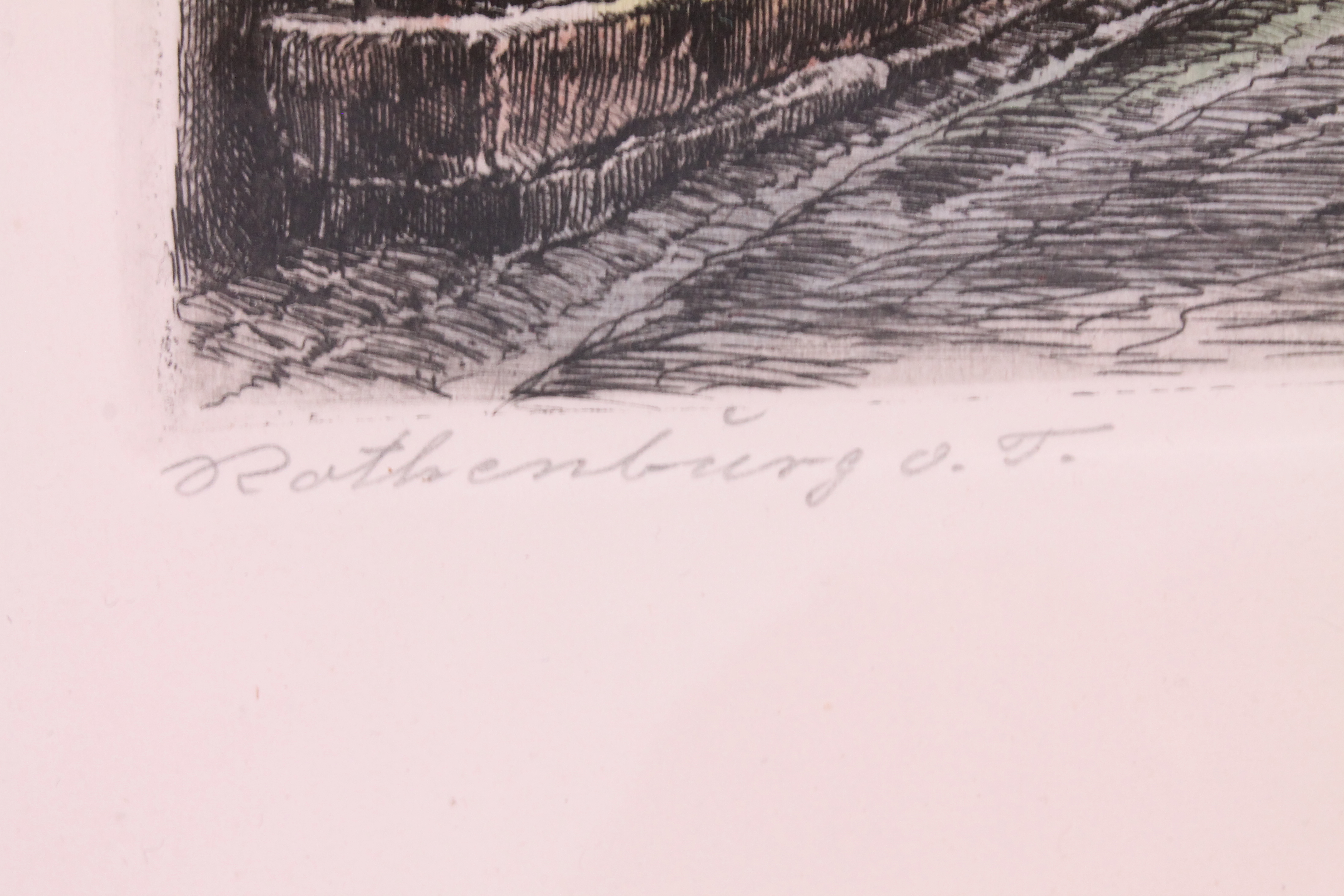 Paul Geissler Original Etchings