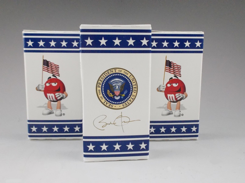 Three Air Force One M&M Candy Boxes 