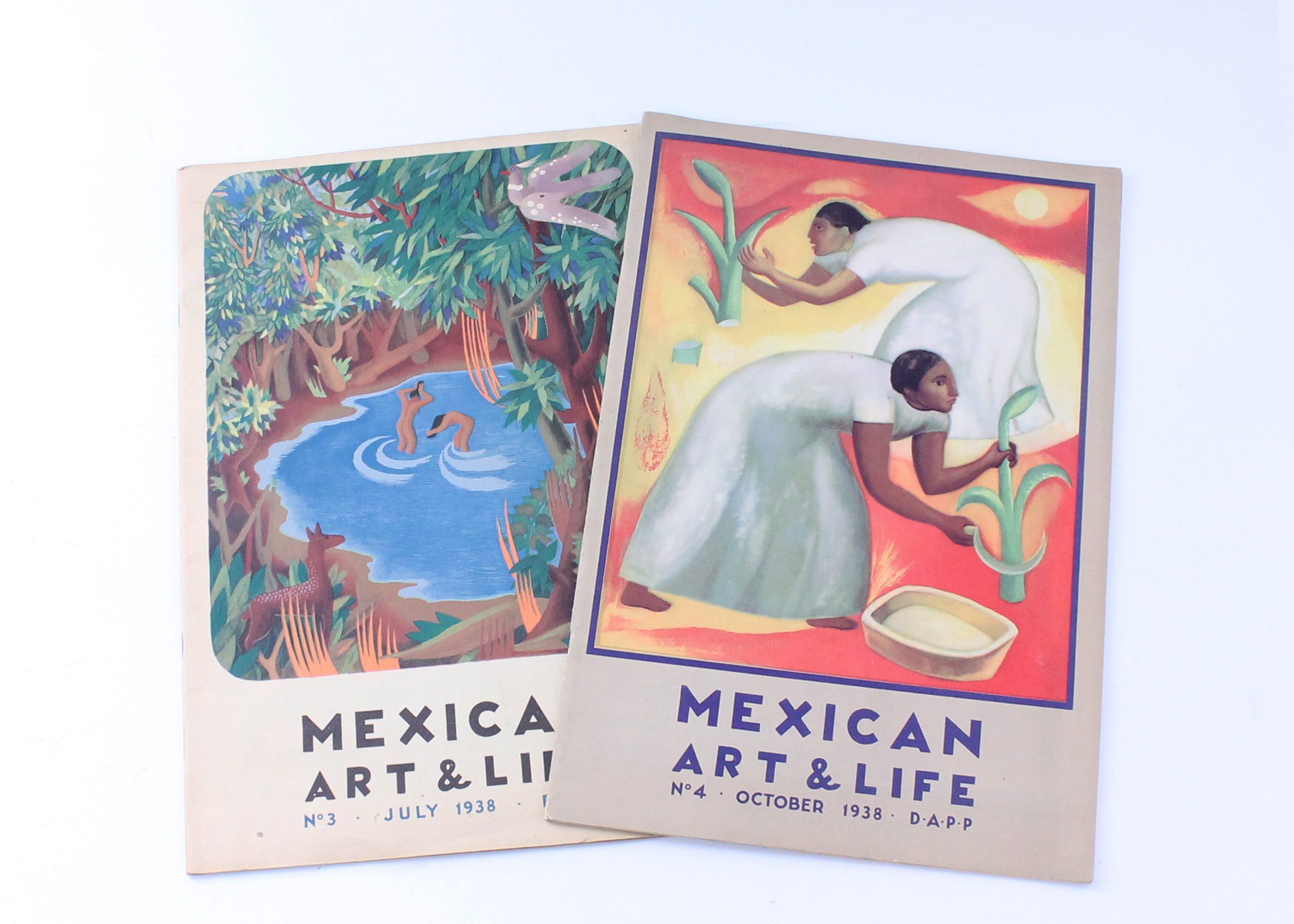 Vintage Mexican Art and Life Magazines