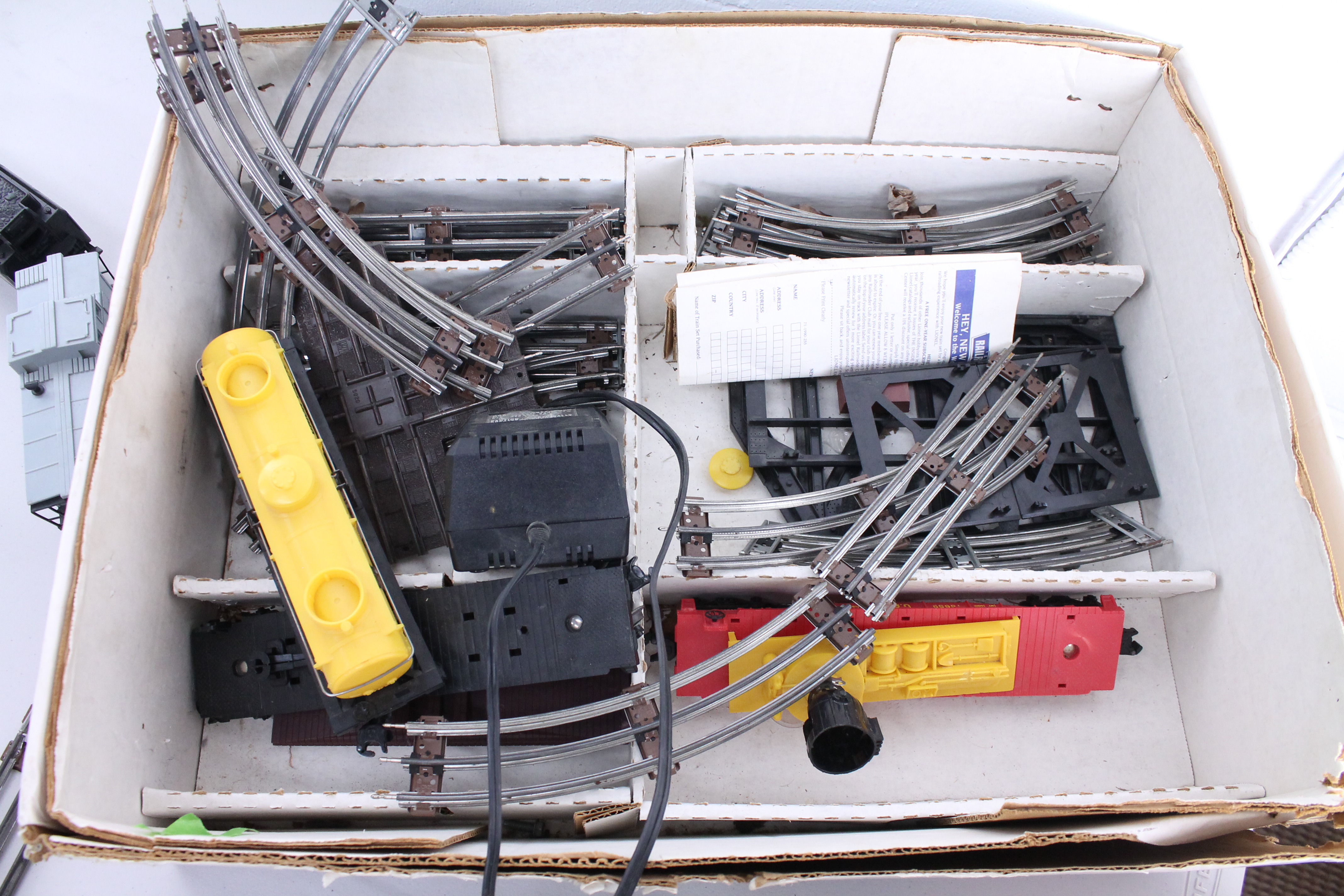 Vintage Lionel Union Pacific Electric Tracks and Trains