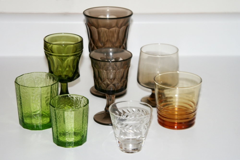 Collection of Vintage Glassware  