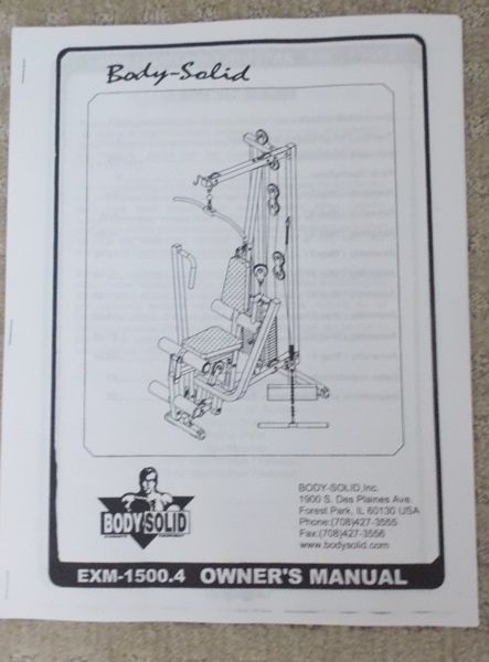 Body Solid EXM1500.4 Single Stack Home Gym