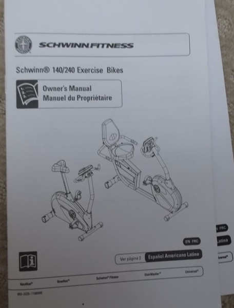 Schwinn 140 Upright Exercise Bike