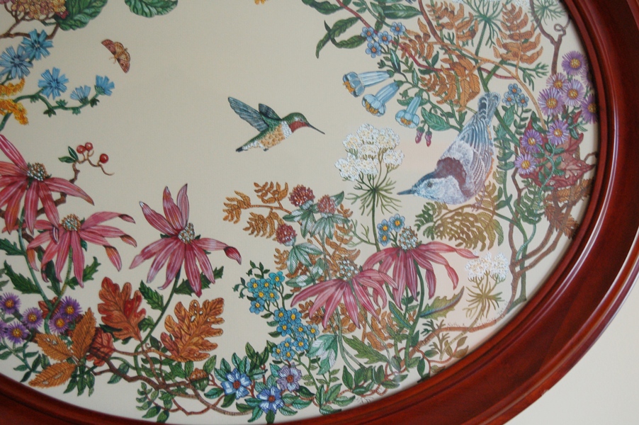 Group of Kathy R. Crowther Bird Paintings