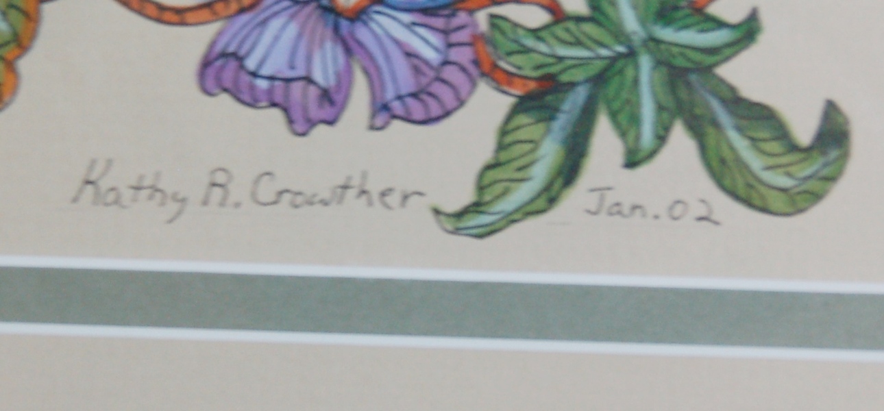 Group of Kathy R. Crowther Bird Paintings