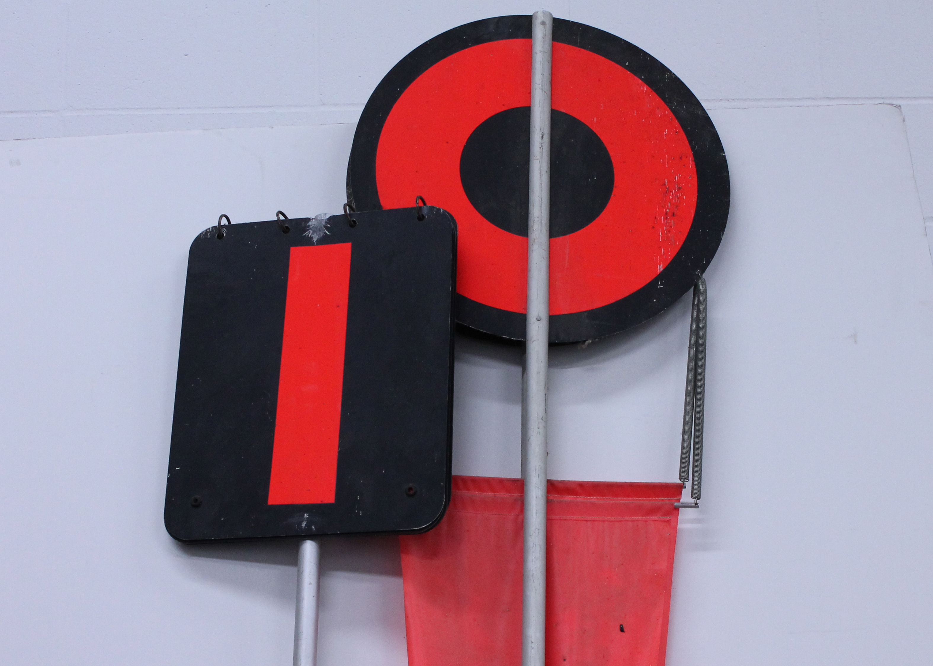 Vintage Down and Yardage Markers