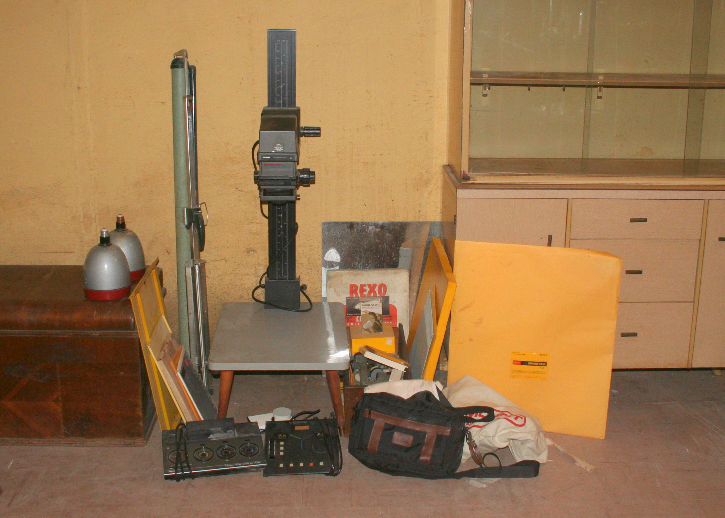 Photographic Enlarger and Equipment