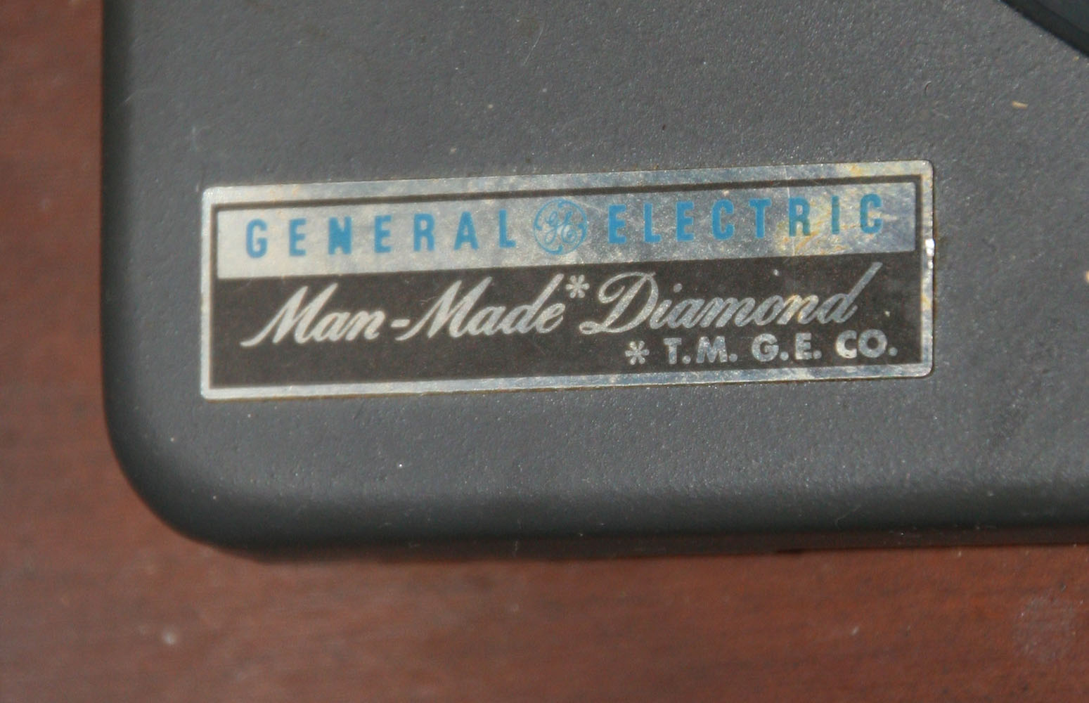 Vintage GE Man-Made Diamond Stylus Record Player Radio Unit