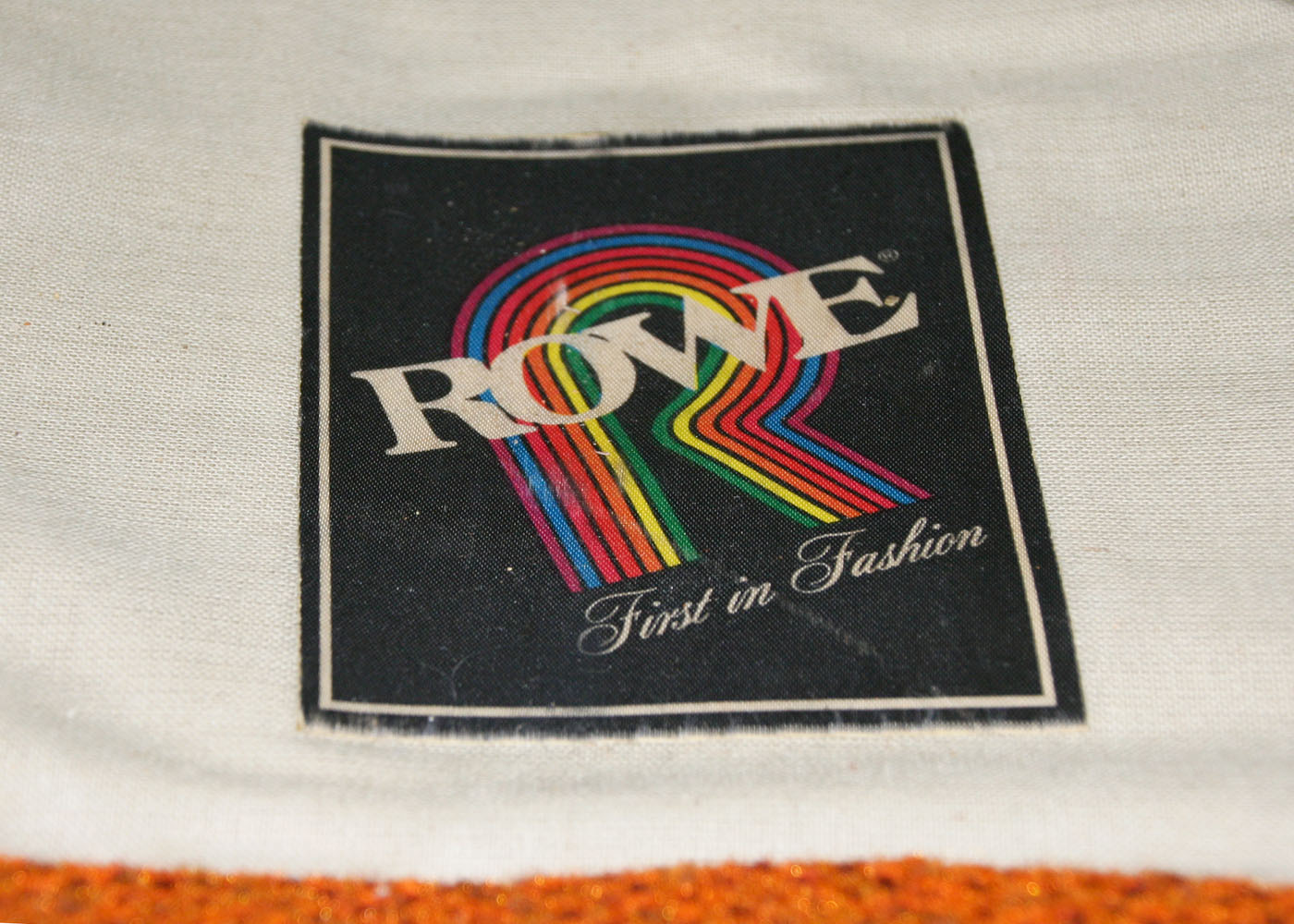 Pair of Vintage 1970s Orange Armchairs