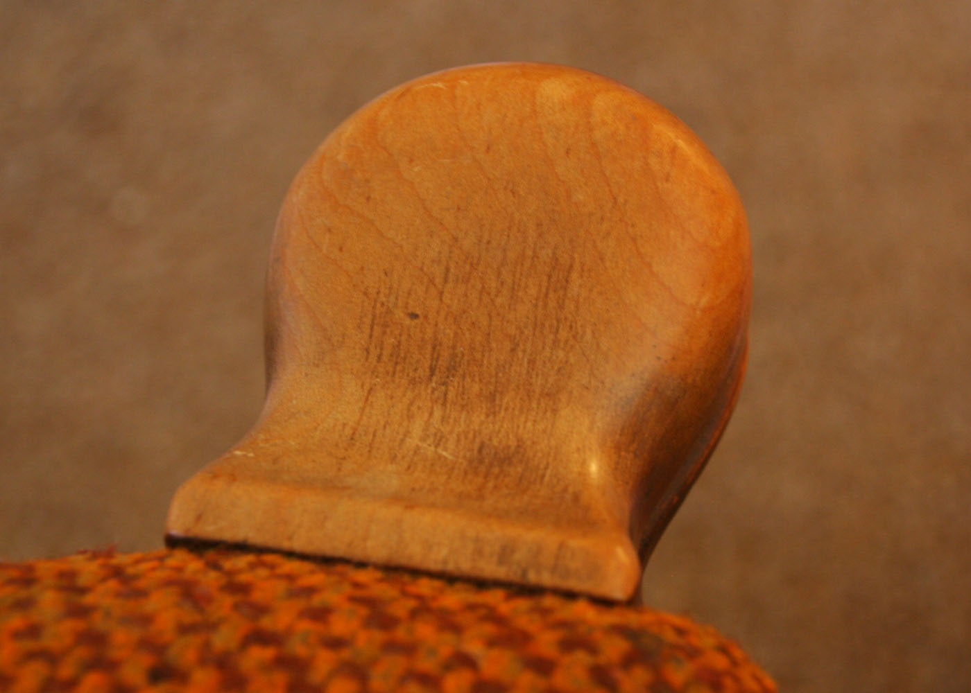 Pair of Vintage 1970s Orange Armchairs