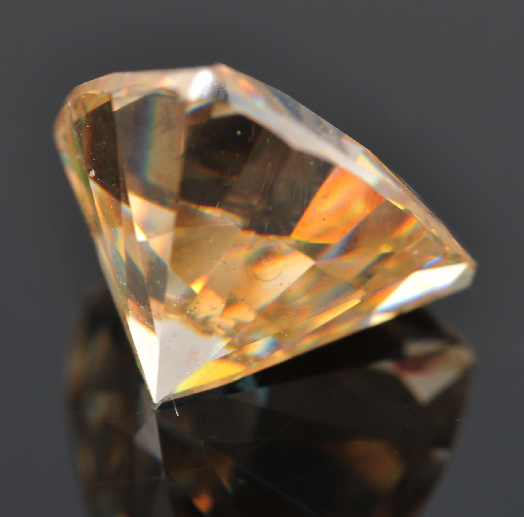 Two Loose Strontium Titanate Synthetic Stones 