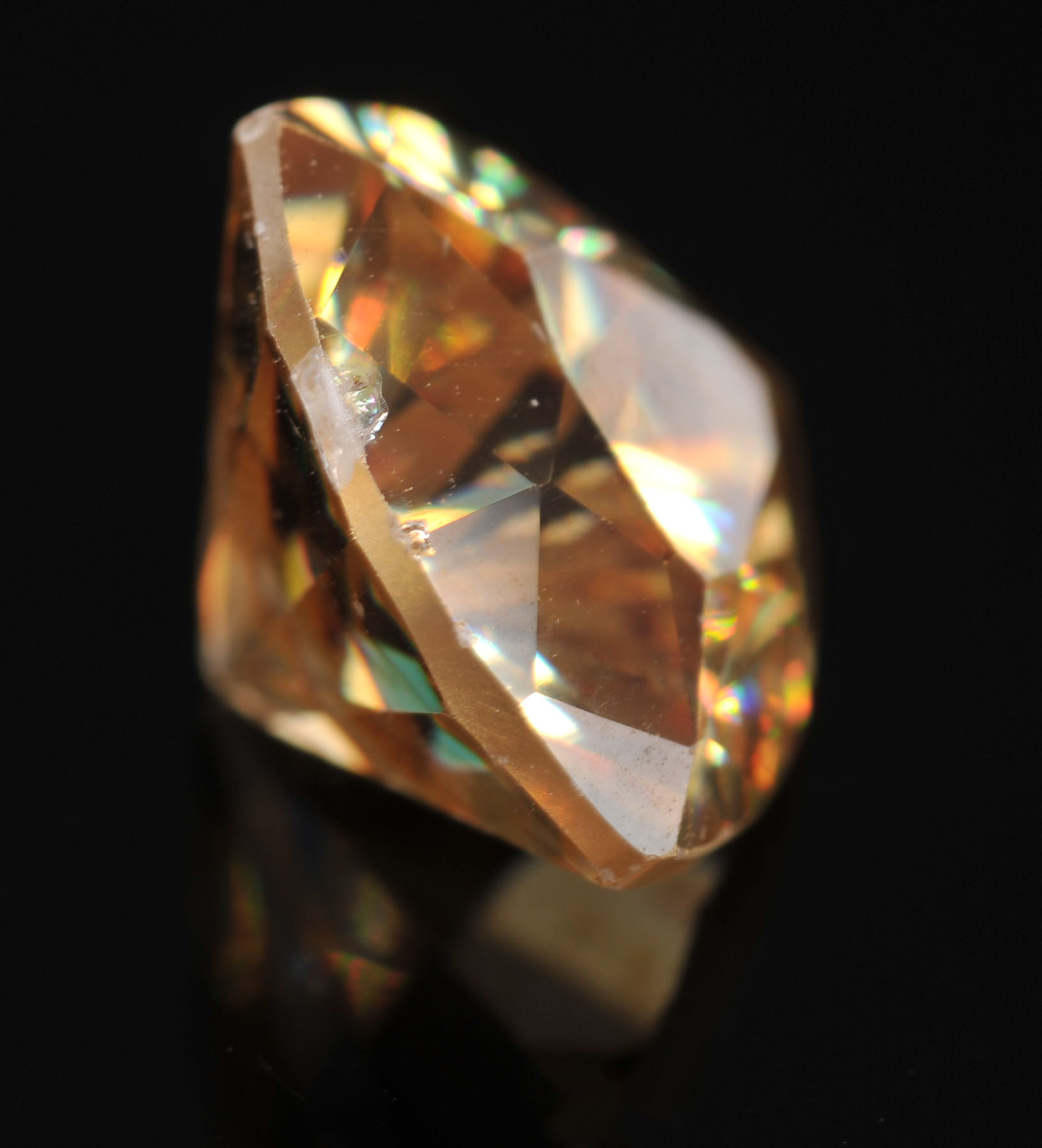 Two Loose Strontium Titanate Synthetic Stones 