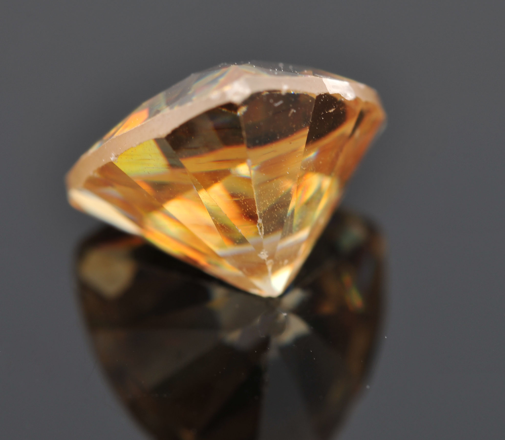 Two Loose Strontium Titanate Synthetic Stones 