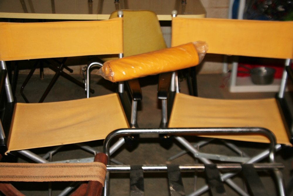 Folding Racks and Chairs Lot 