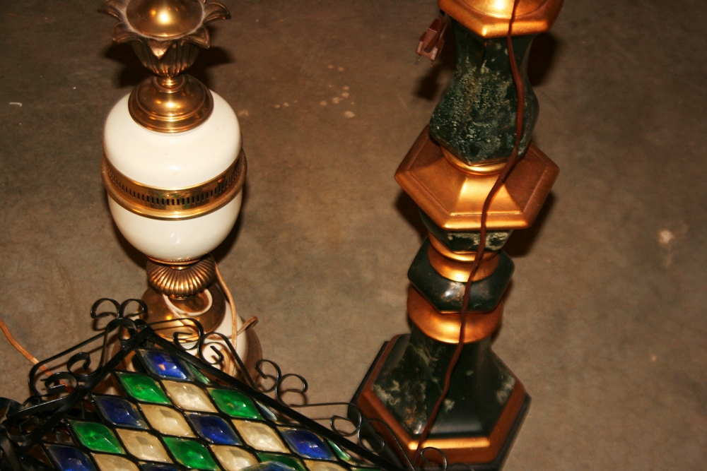 Vintage Lamp Lot