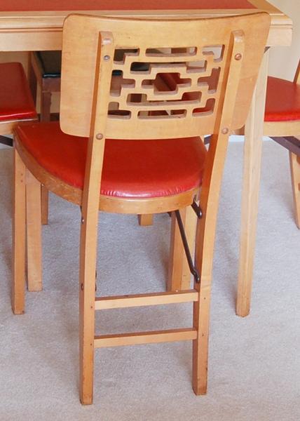 Stakmore Folding Table and Chairs
