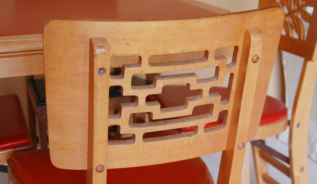 Stakmore Folding Table and Chairs