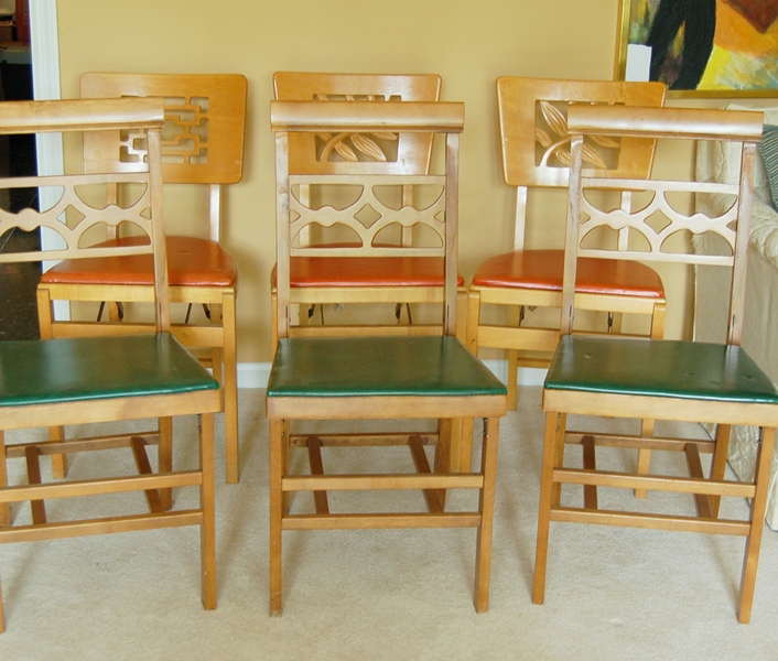 Stakmore Folding Table and Chairs