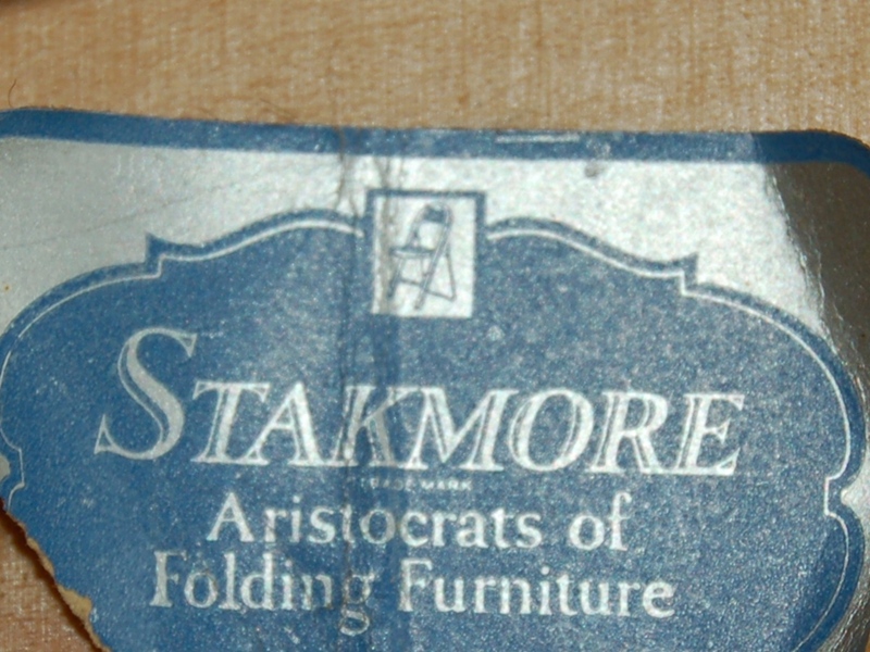 Stakmore Folding Table and Chairs