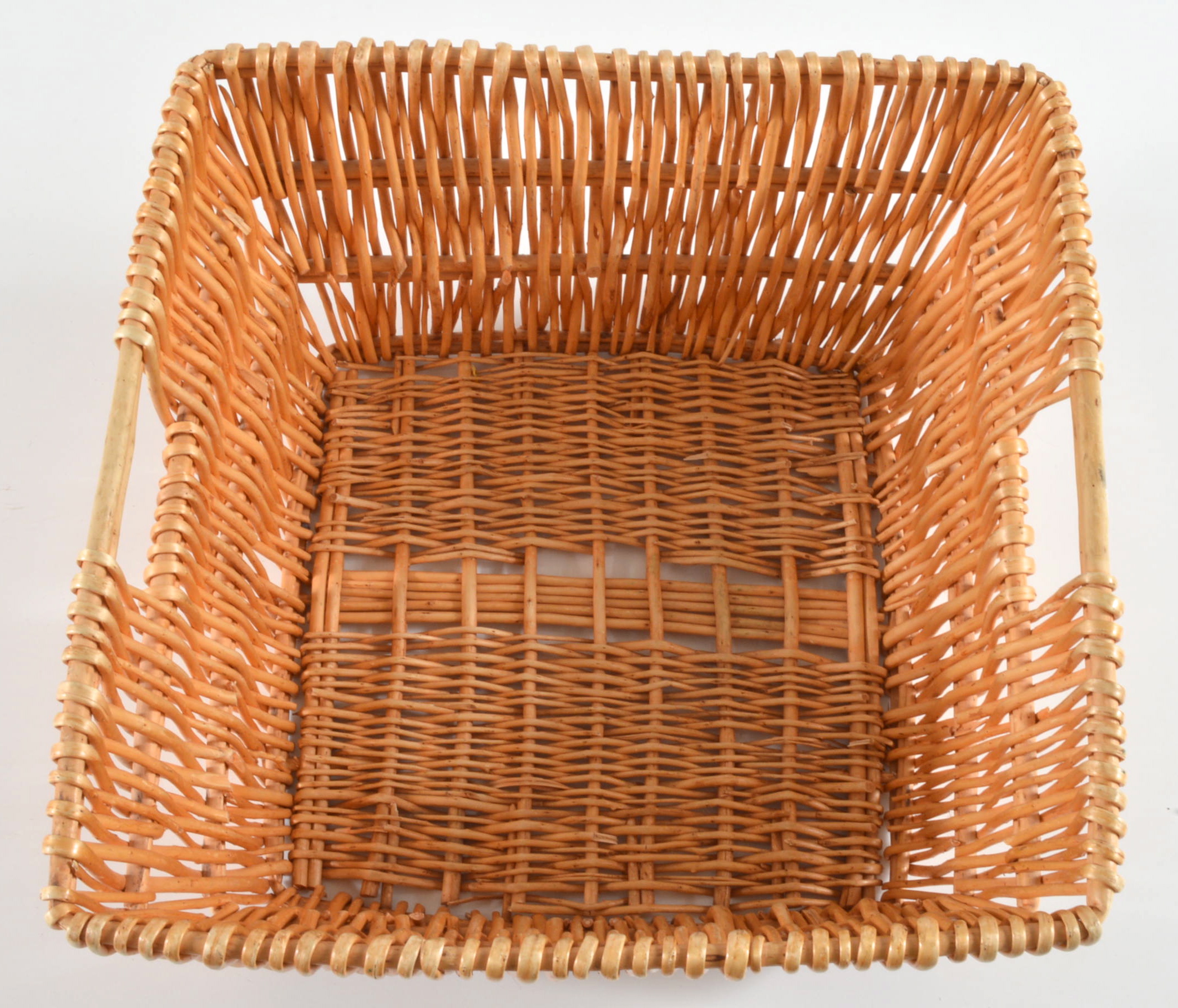 Large Square Wicker Basket