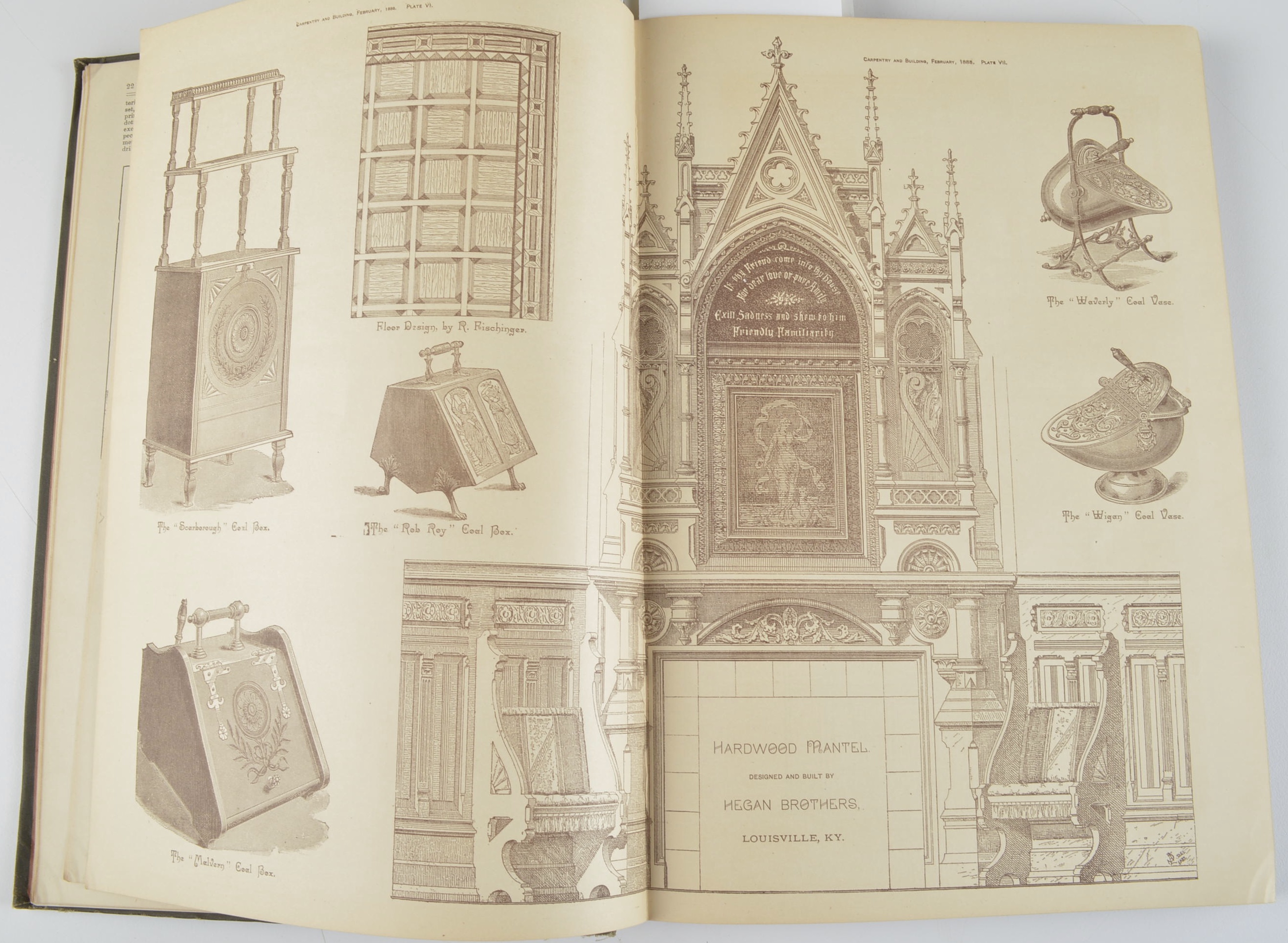 1888 "Carpentry and Building" Book