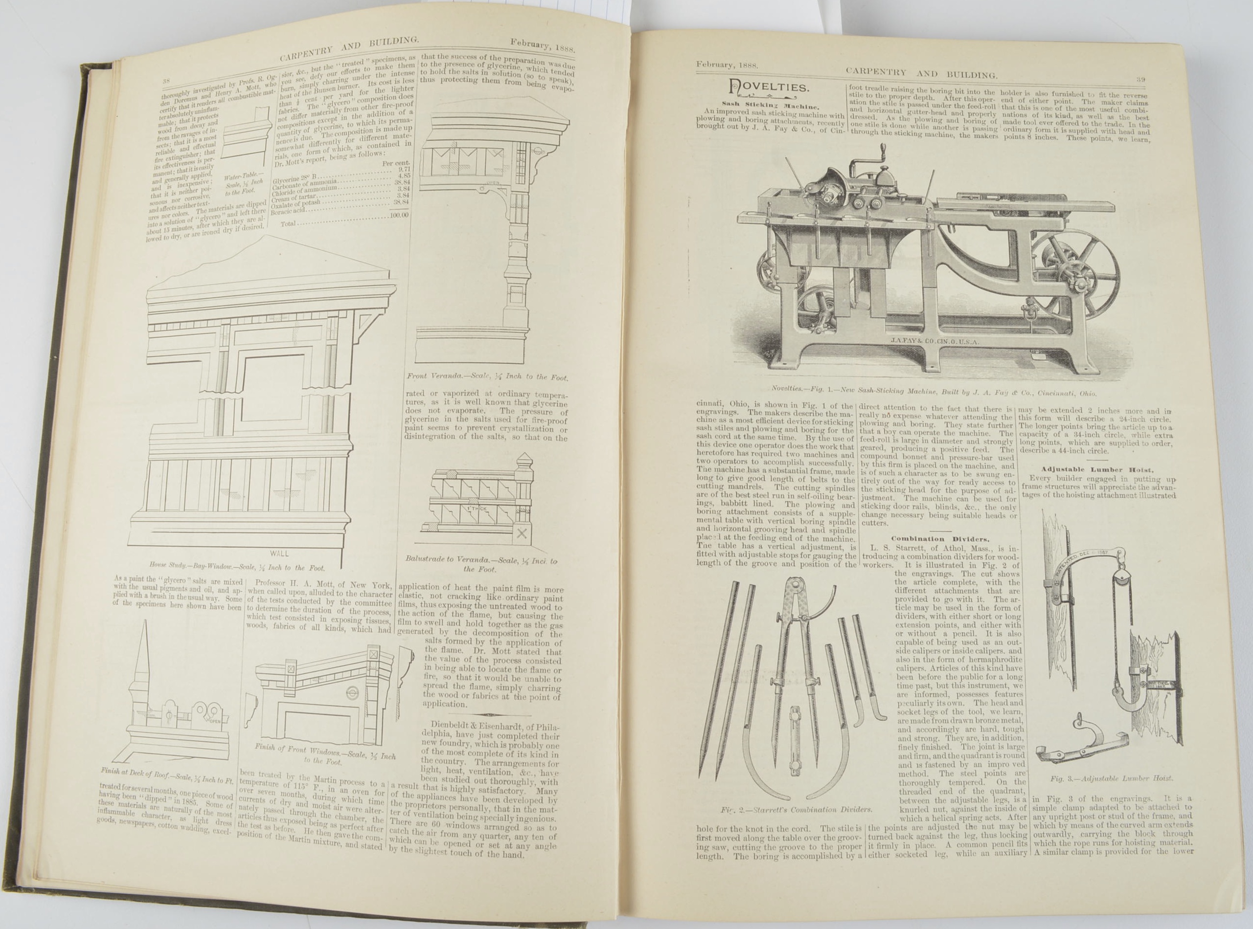 1888 "Carpentry and Building" Book