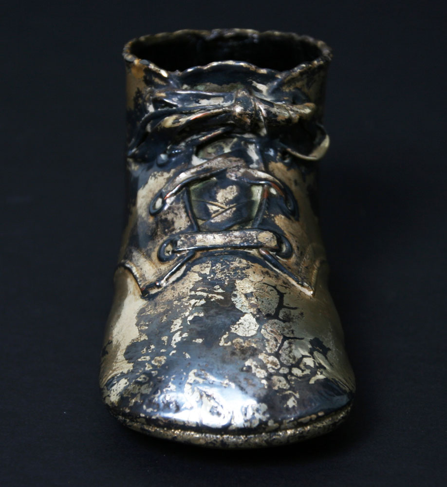 Assortment of Vintage Silver-Plated Baby Items