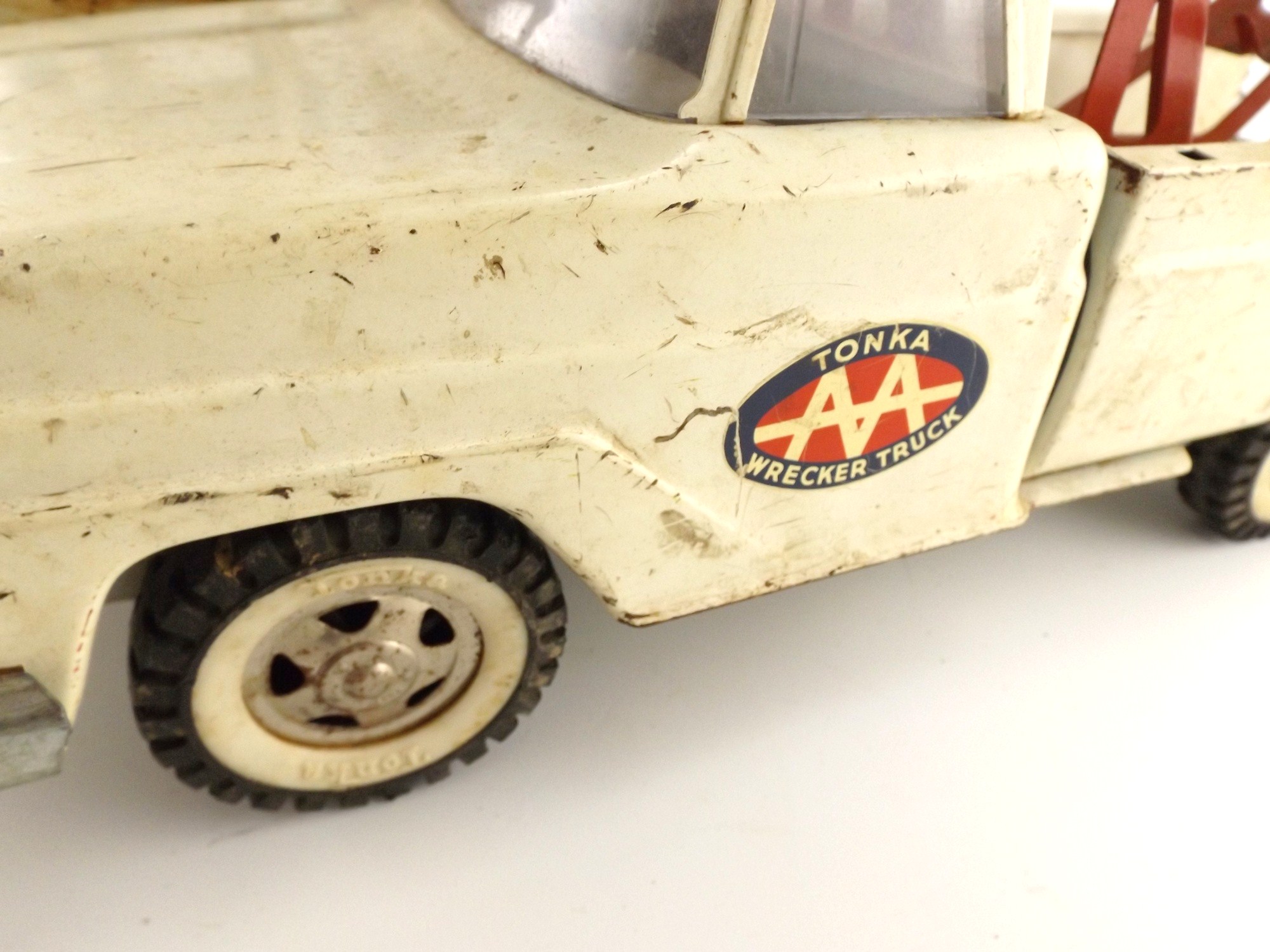 Pair of Tonka AAA Wrecker Tow Trucks