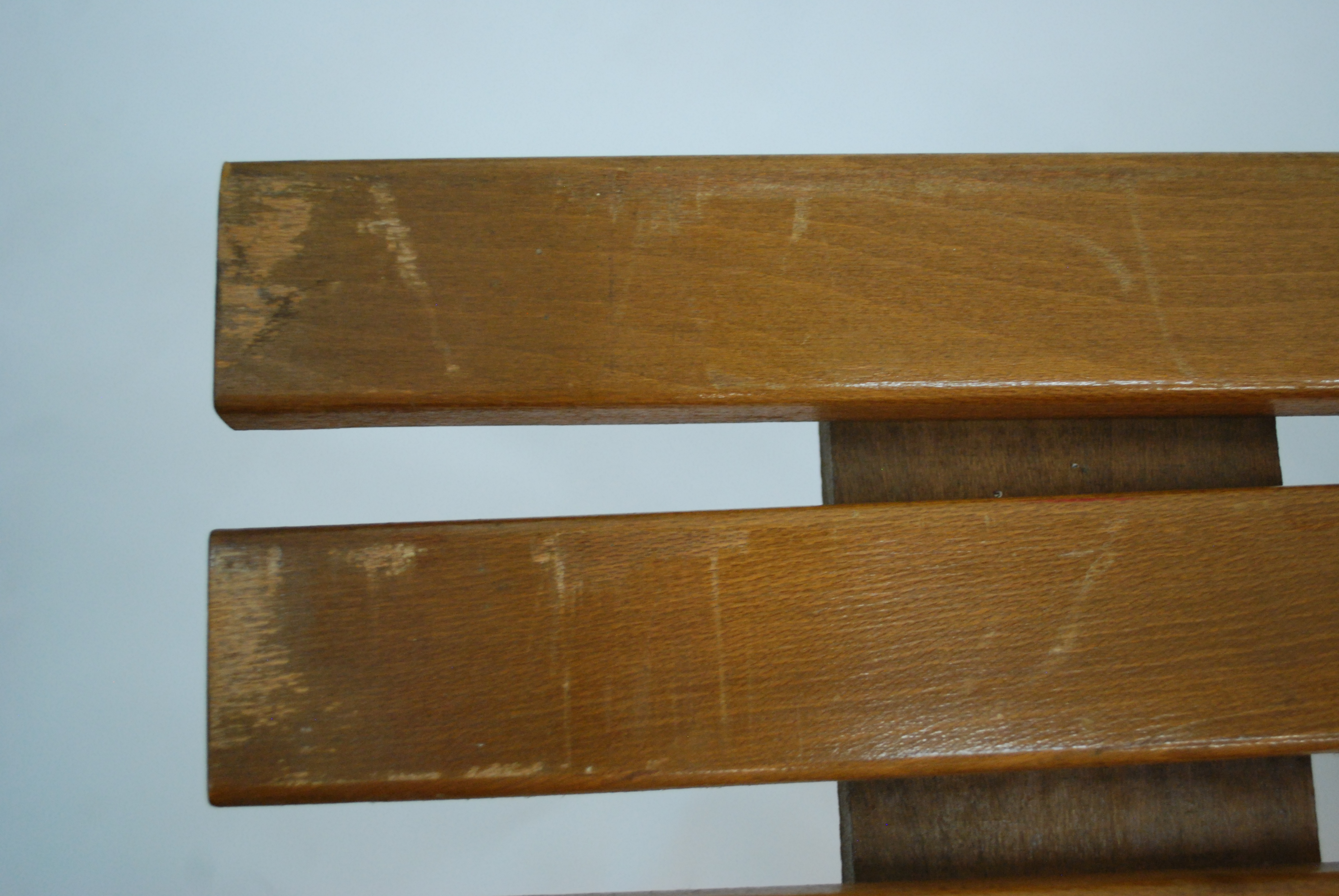 Mid Century Modern Slat Bench