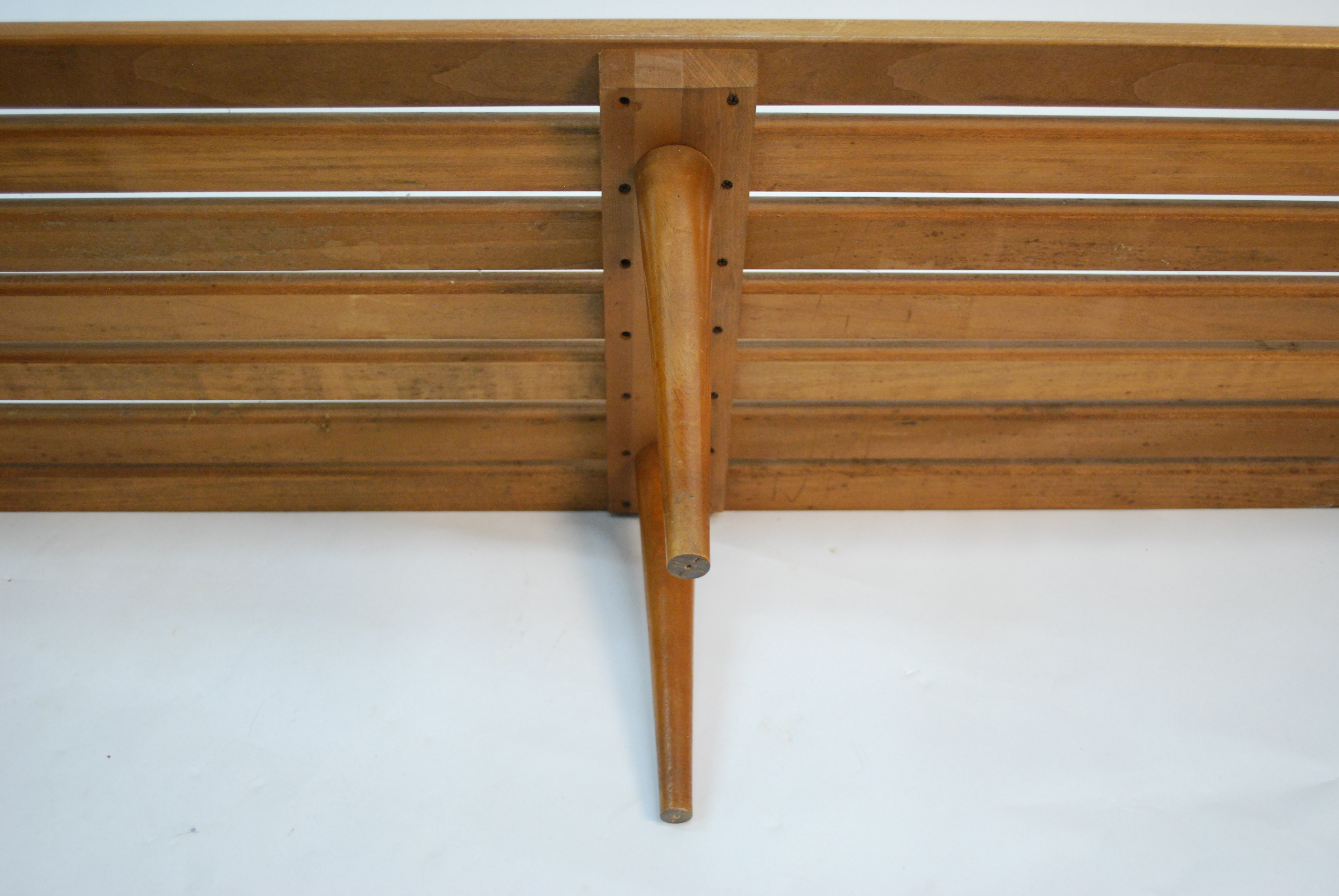 Mid Century Modern Slat Bench