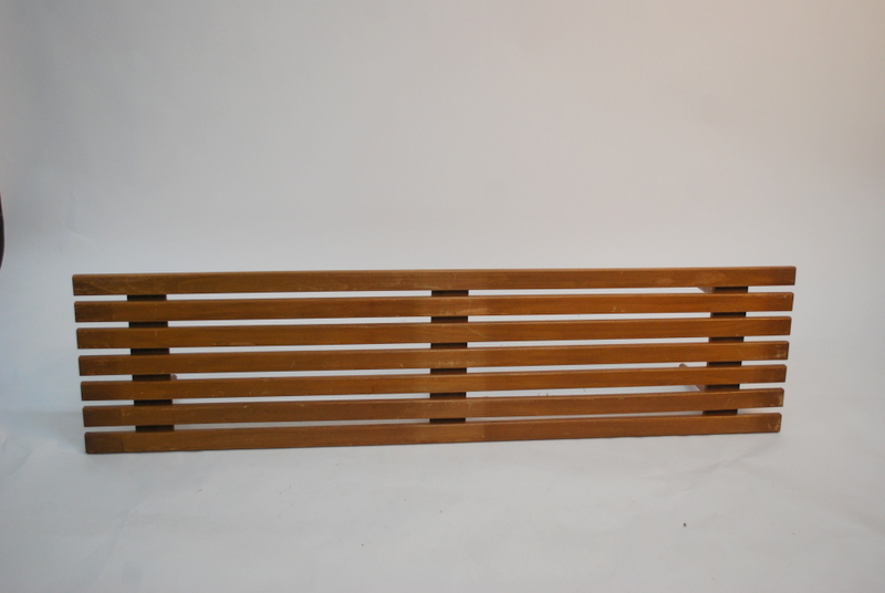 Mid Century Modern Slat Bench