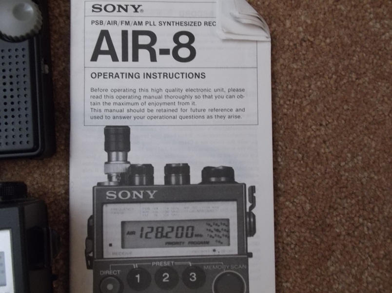 Sony Air-8 Synthesized Receiver