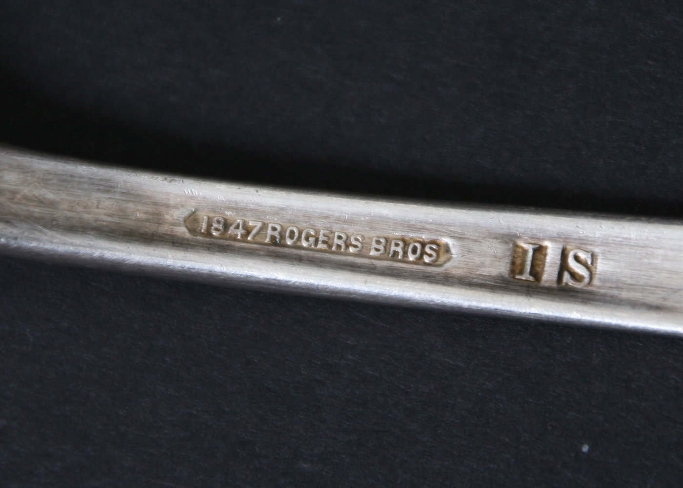 24-Piece Set of Vintage Monogrammed "N" Silver Plated Flatware