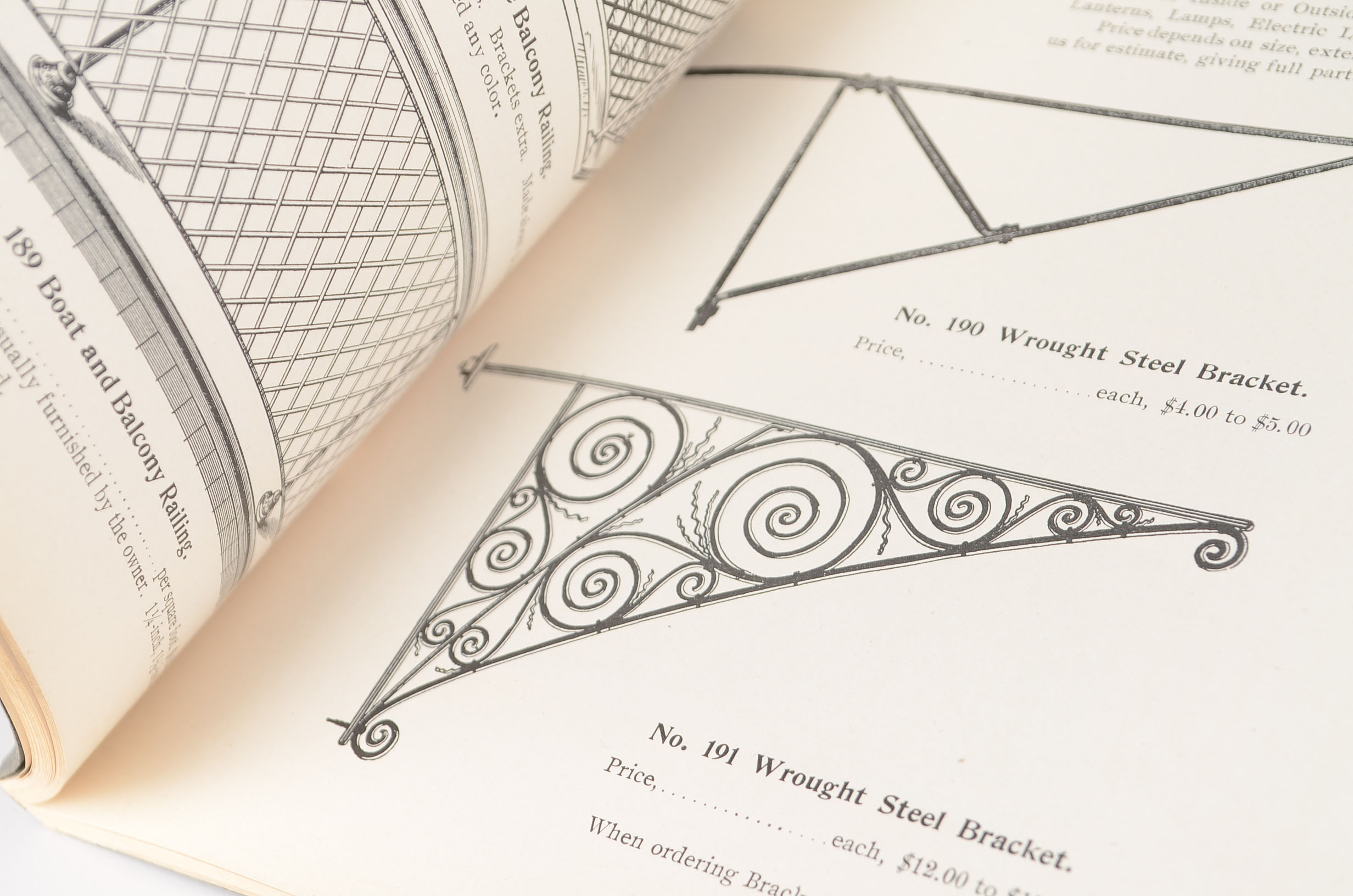 Late 1800s Manufacturing Catalog, Beautiful Architectural Views