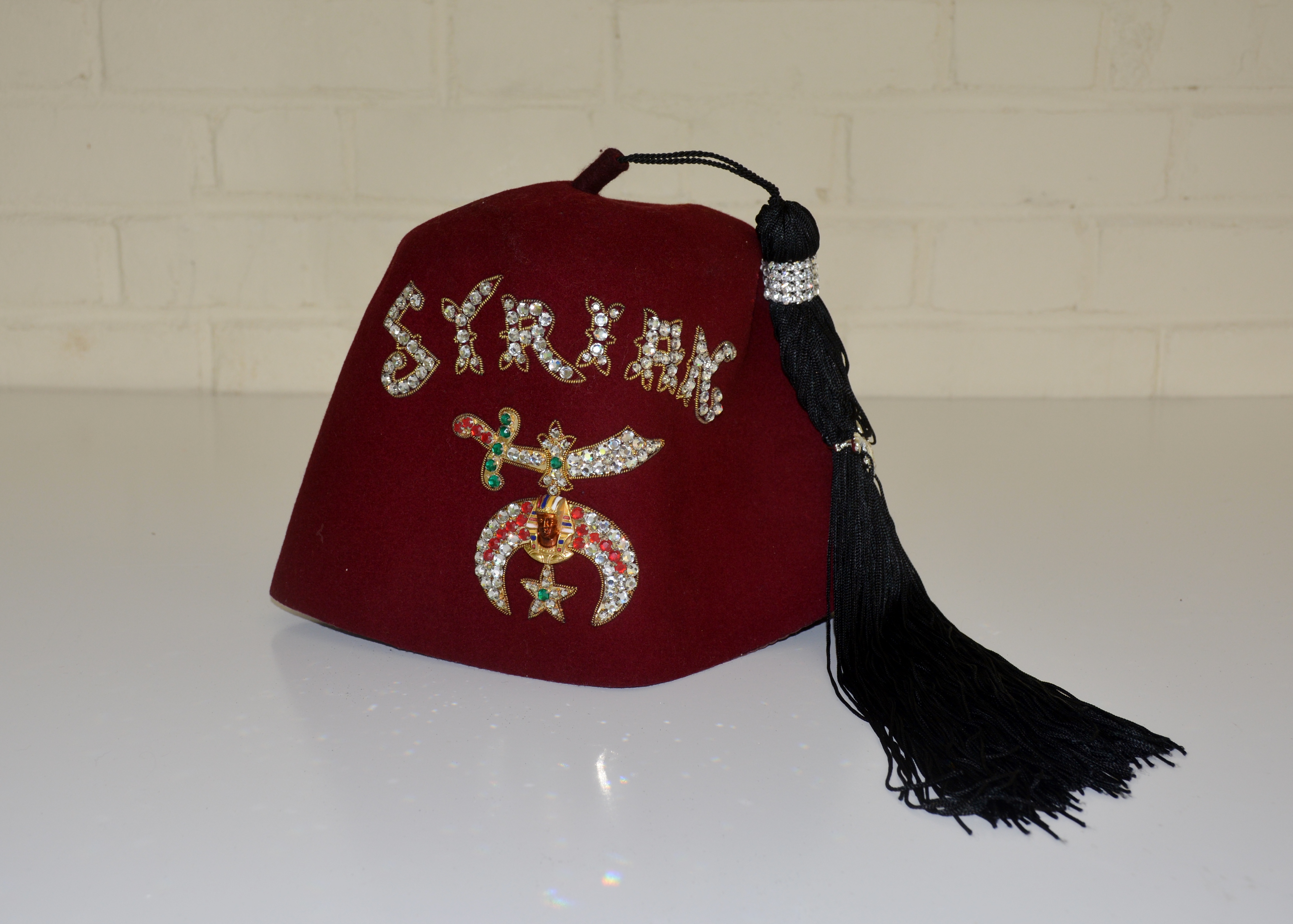 Vintage Syrian Shriner Fez