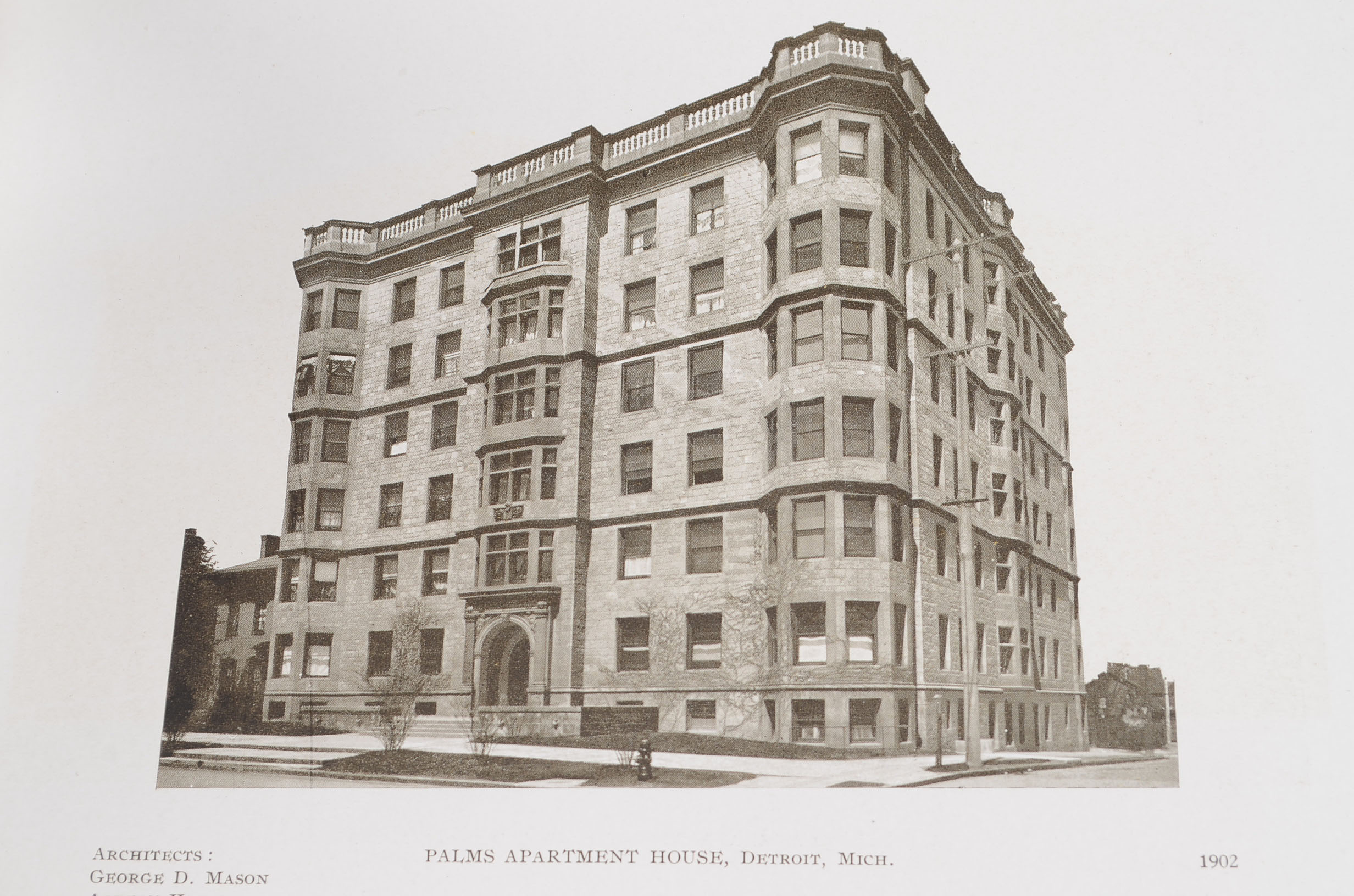 First Edition 1909 George D. Mason Architectural Photo Book 