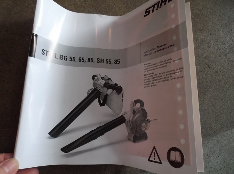 Stihl BG 65 C Leaf Blower and Echo Weed Wacker