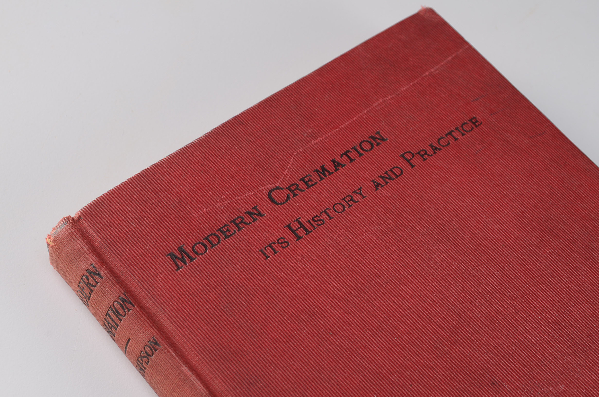 Very Rare 1901 Book "Modern Cremation"
