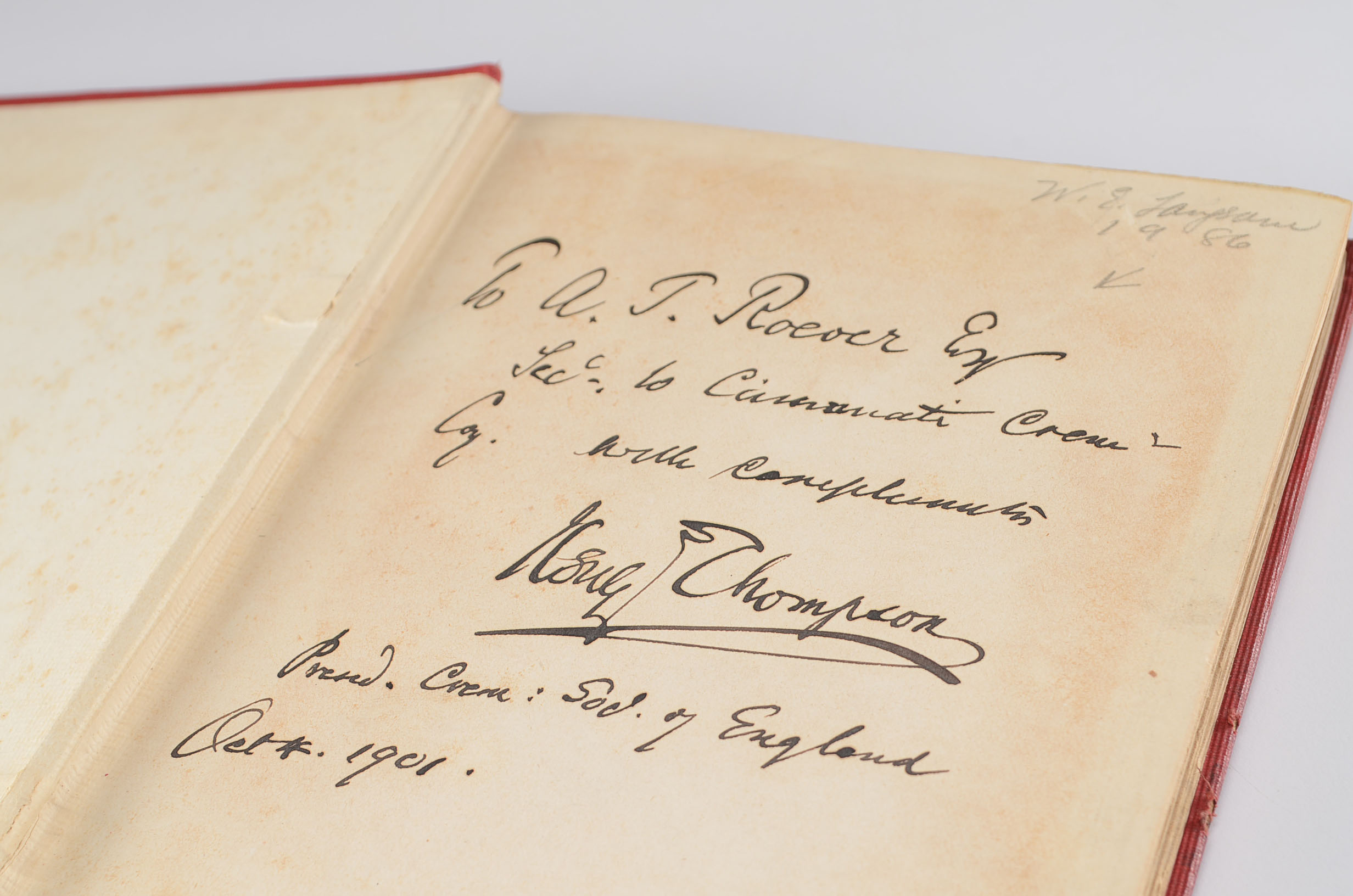 Very Rare 1901 Book "Modern Cremation"